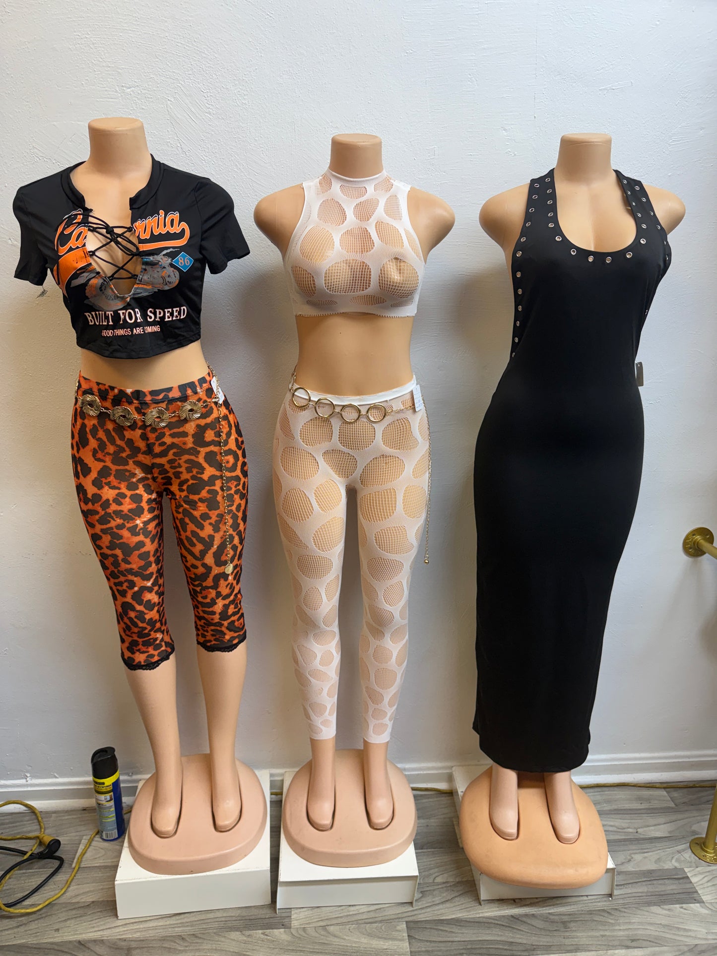 Wild Heat Sheer Capri Leggings
