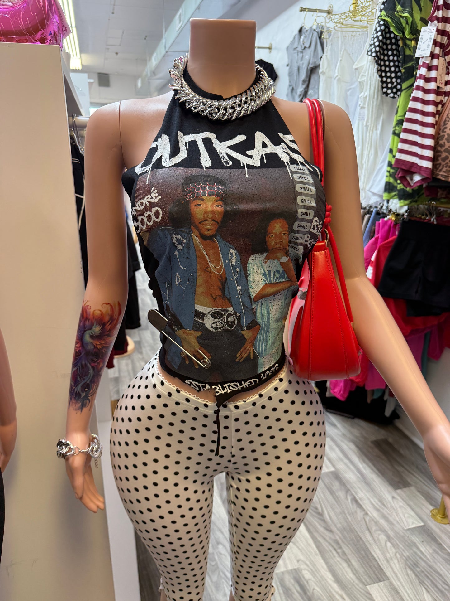 OutKast Vintage Graphic Halter Top
