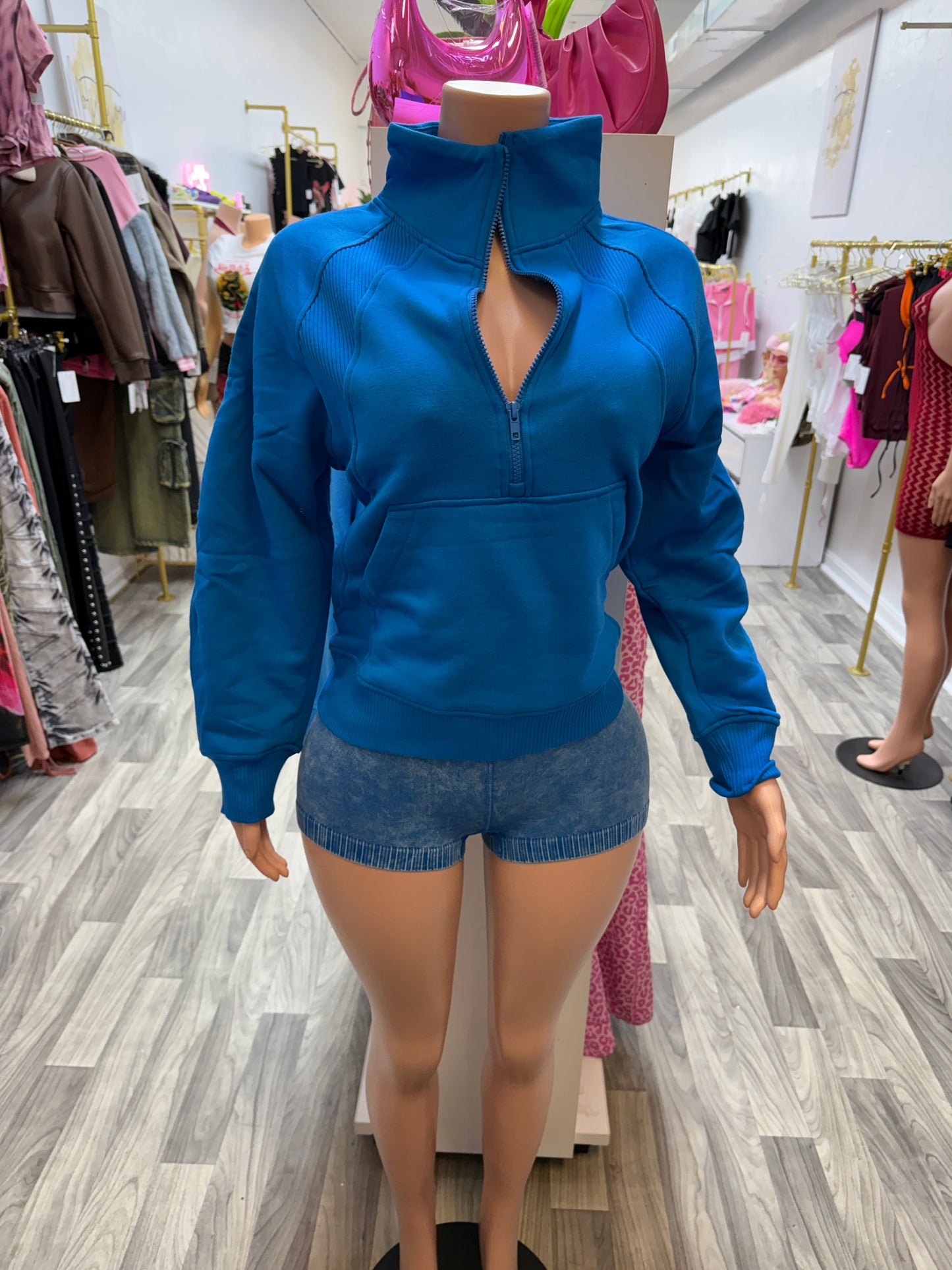 Blue Rush Snatch Lounge Set