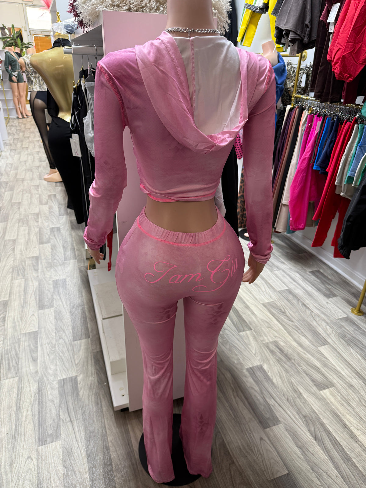 GIA Sets-Pants -Pink Bubblegum