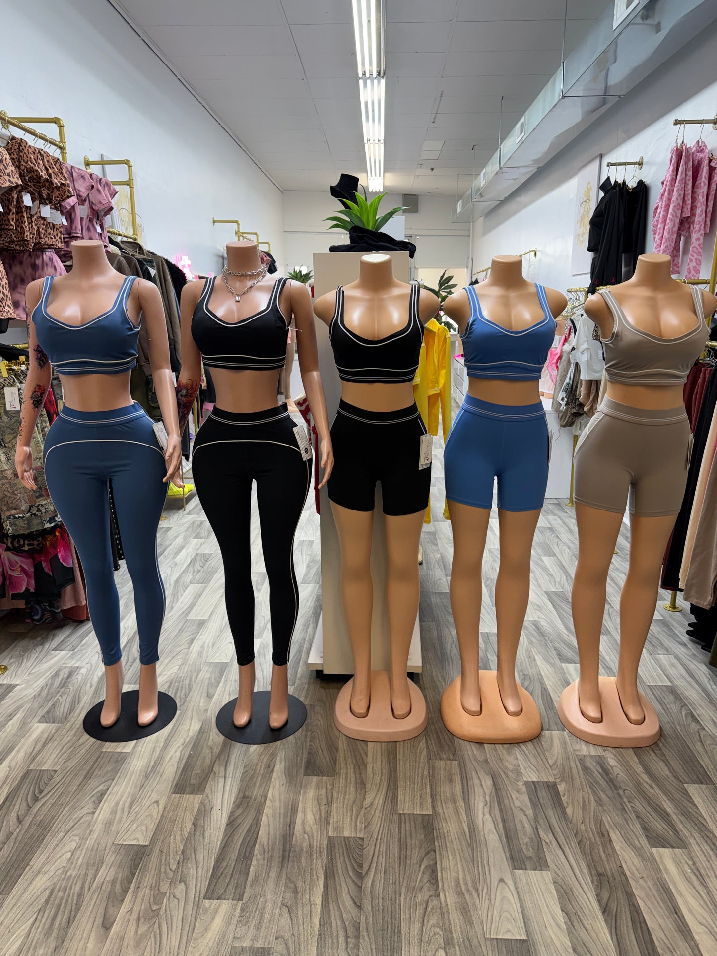 Body Goals Active Shorts Set