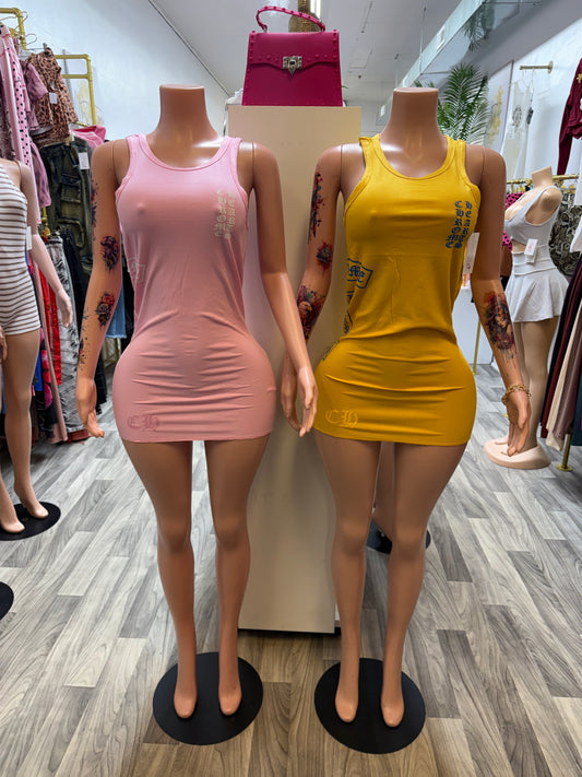 Chrome Inspired Ribbed Bodycon Mini Dress