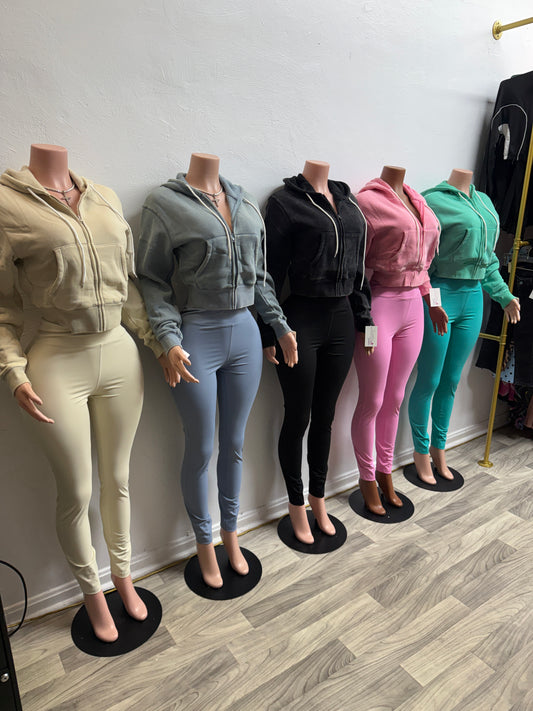 Washed Comfy Set