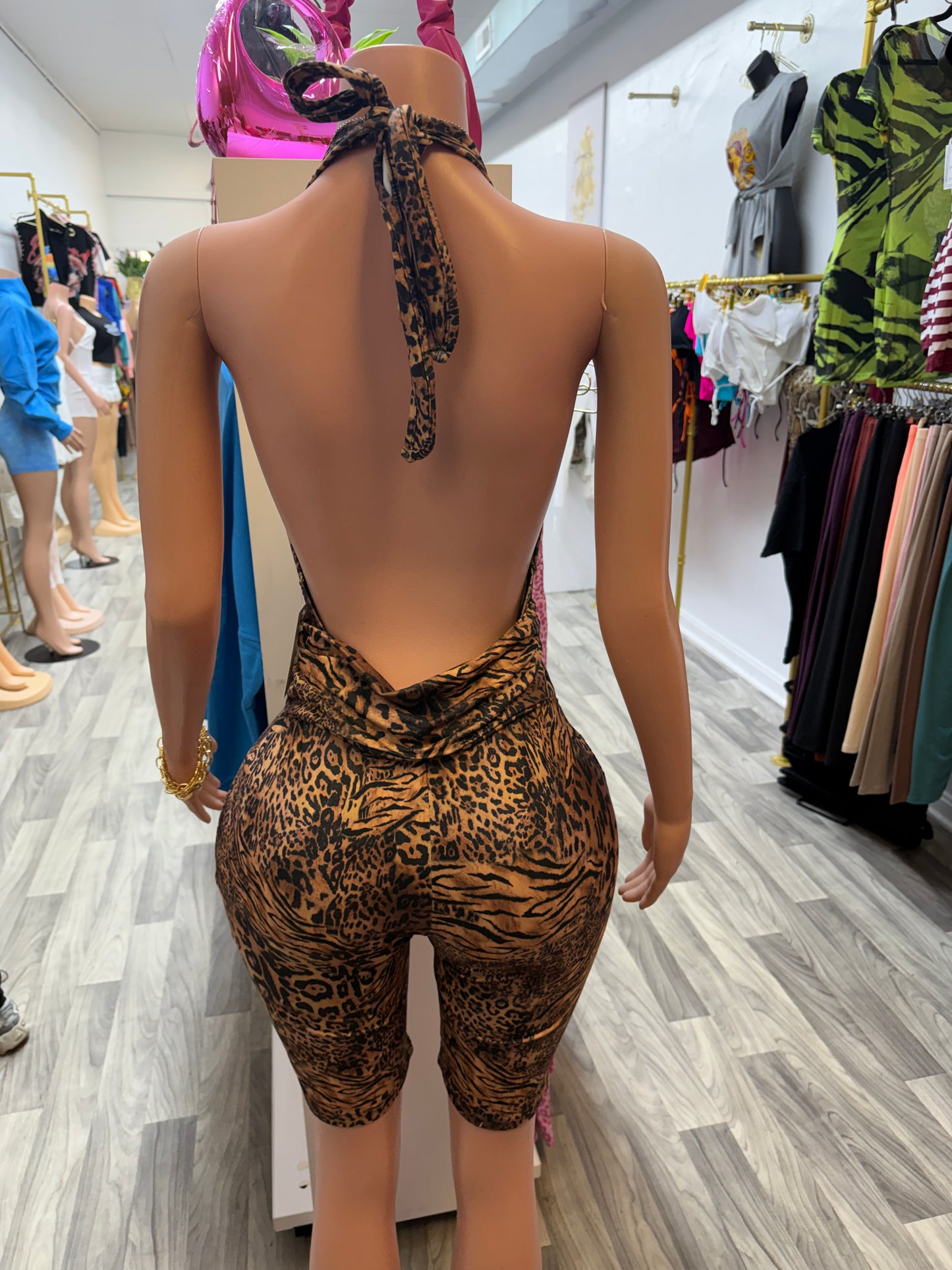 Wild Temptation Leopard Romper 🐆🔥