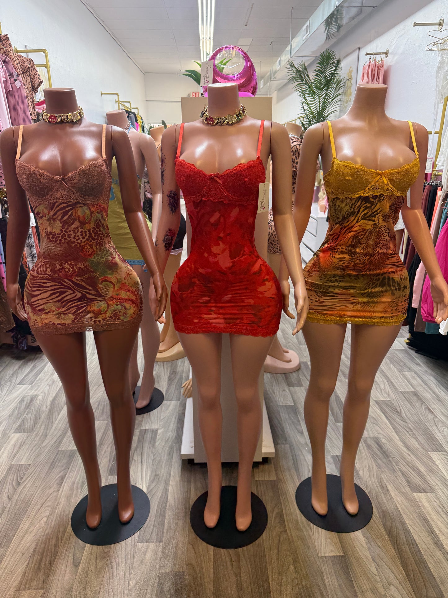 Wild Romance Lace Bodycon Mini Dress