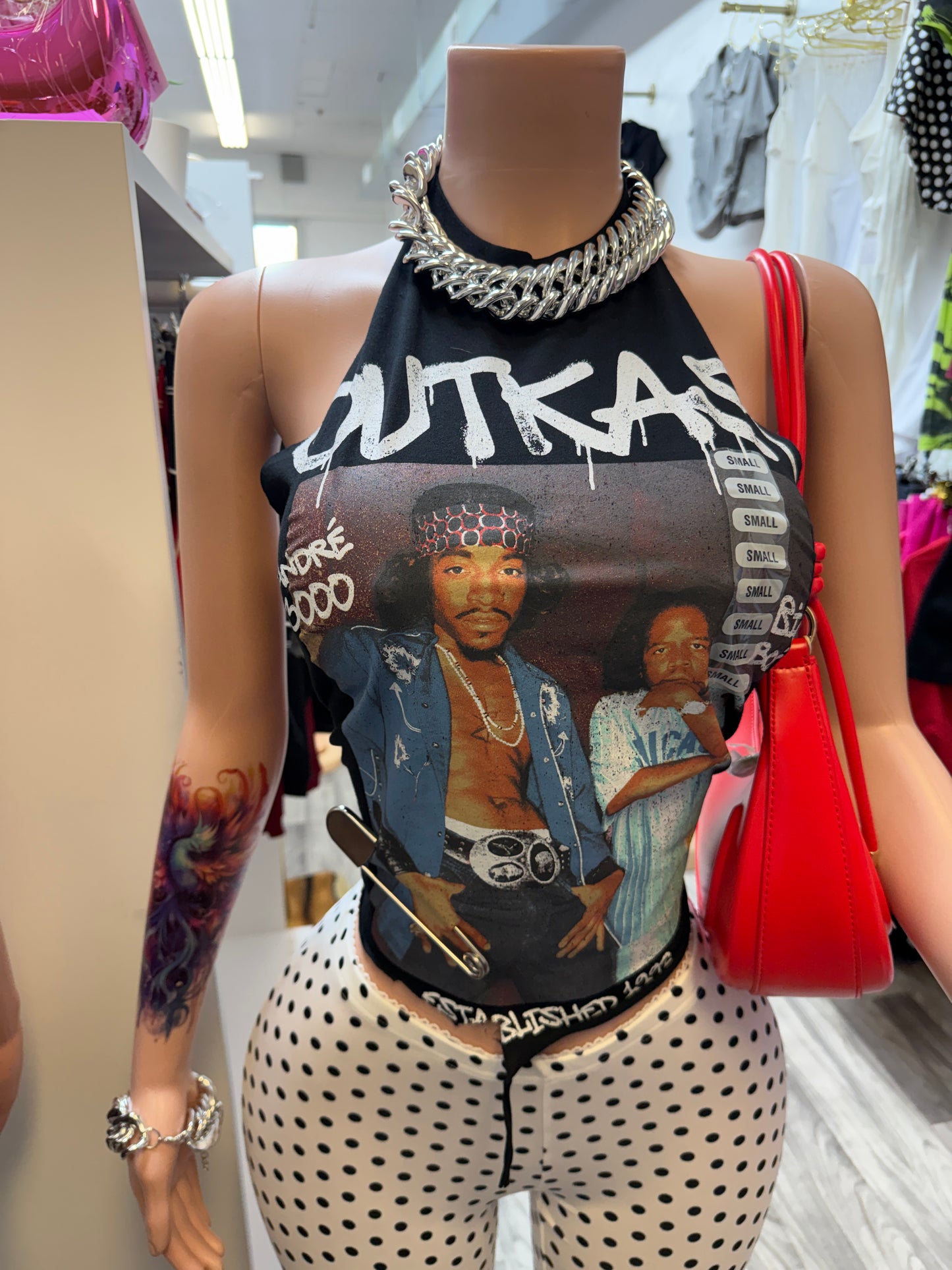 OutKast Vintage Graphic Halter Top