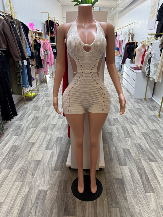 Island Dream Crochet Romper