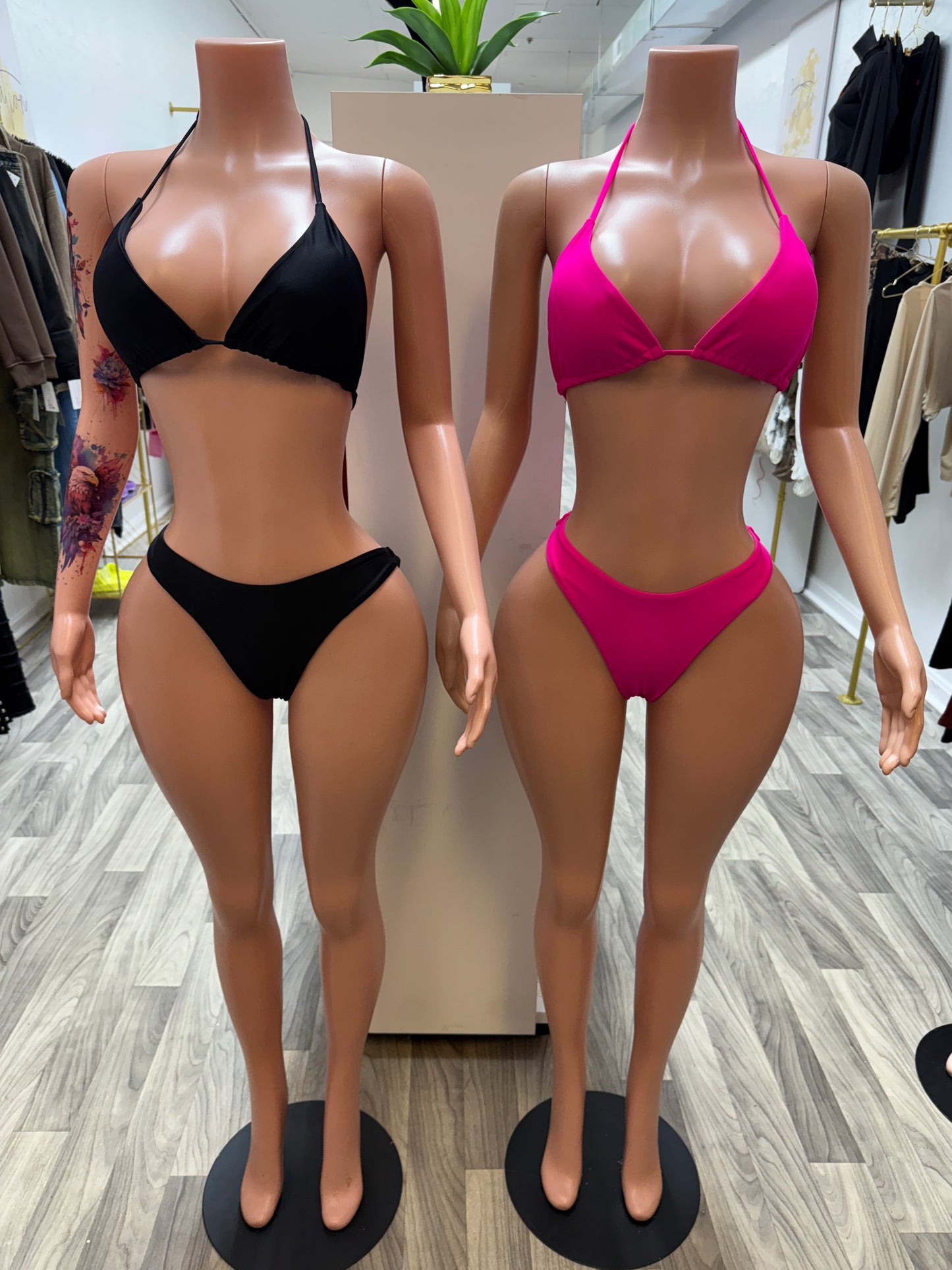 Miami Heat Triangle Bikini Set