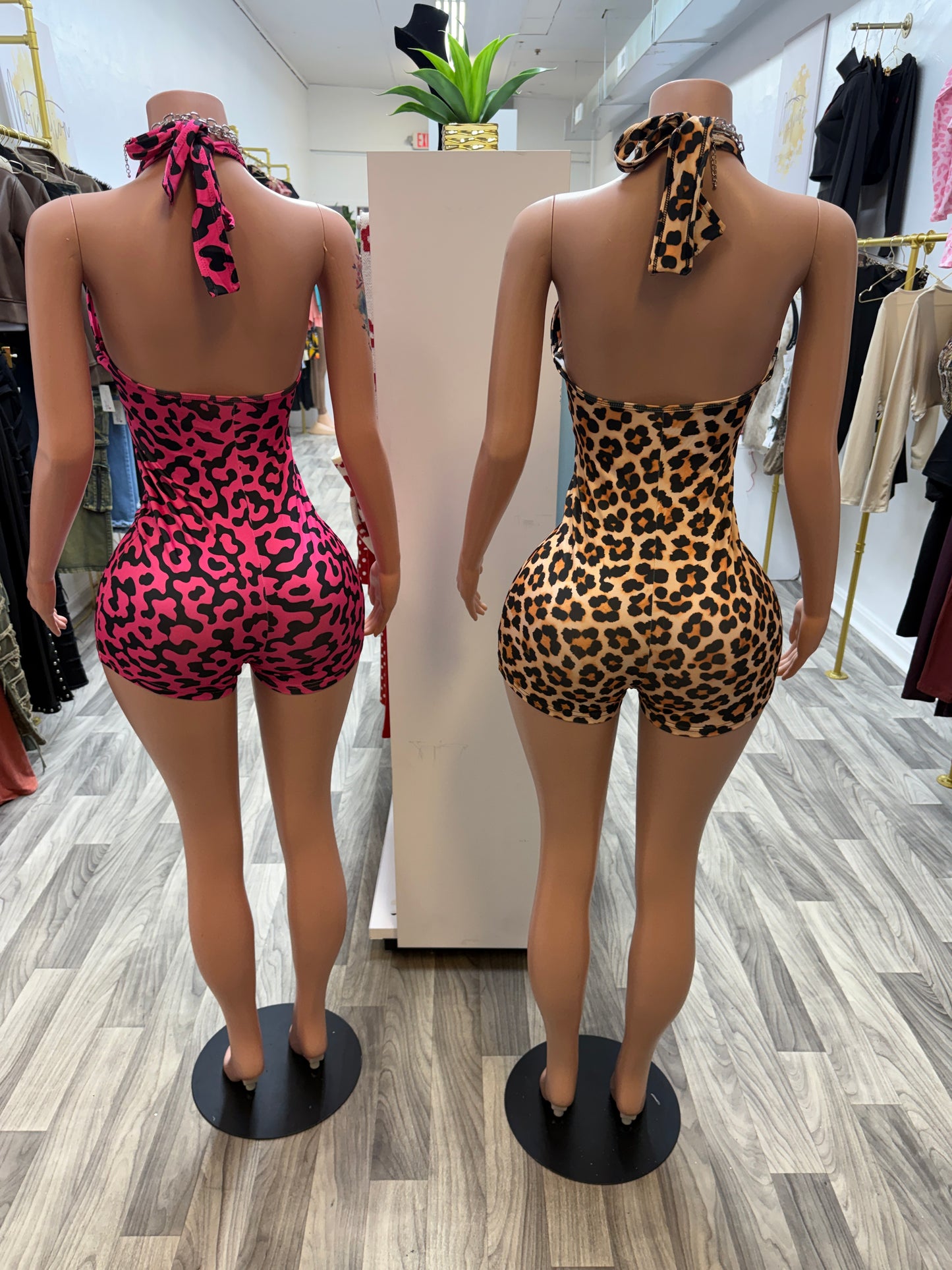 Von D Halter Romper – Curve Hugging Summer Jumpsuit