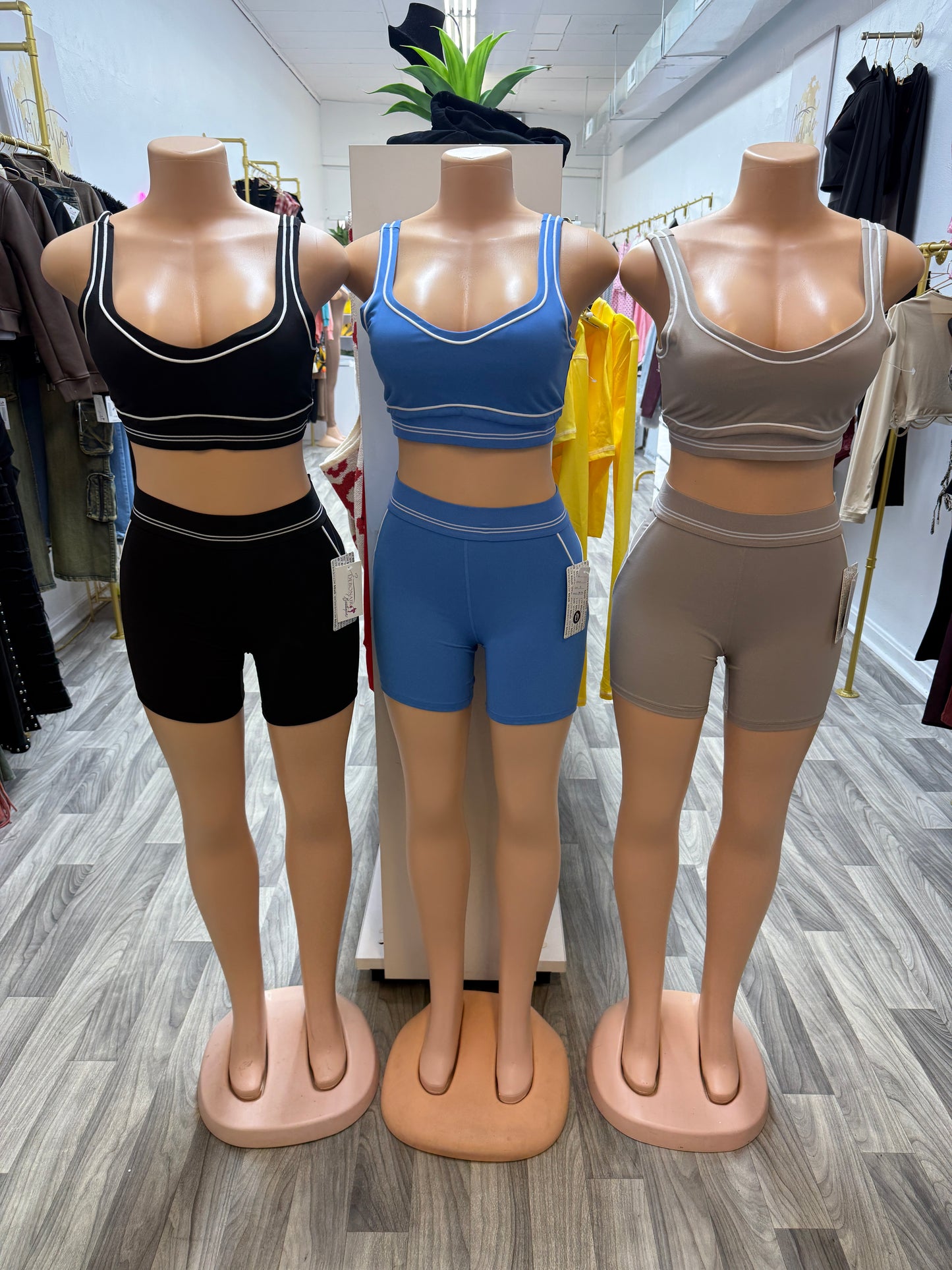 Body Goals Active Shorts Set