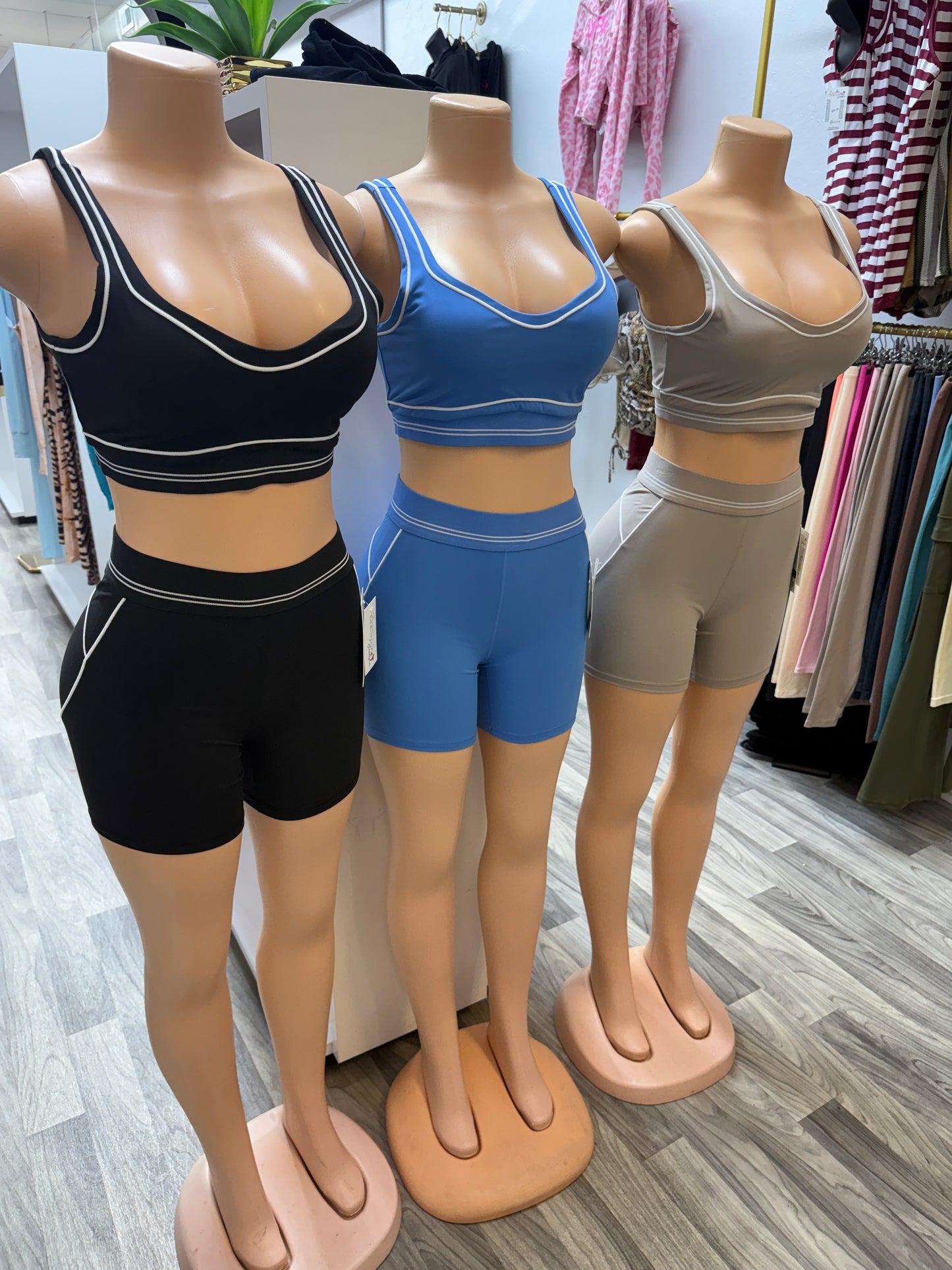 Body Goals Active Shorts Set