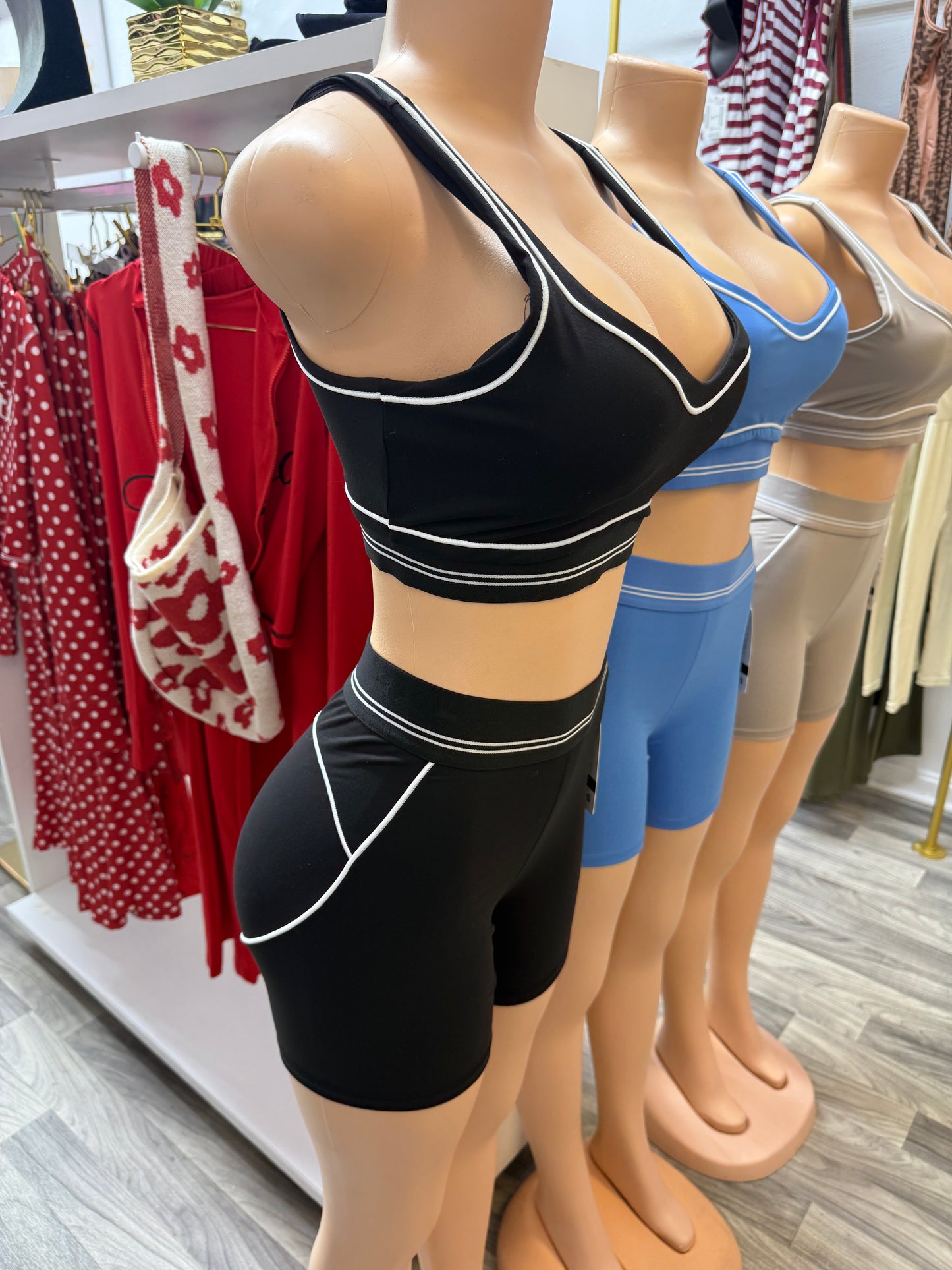 Body Goals Active Shorts Set