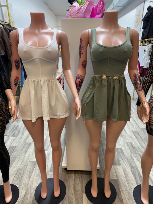 Corset Washed Dress