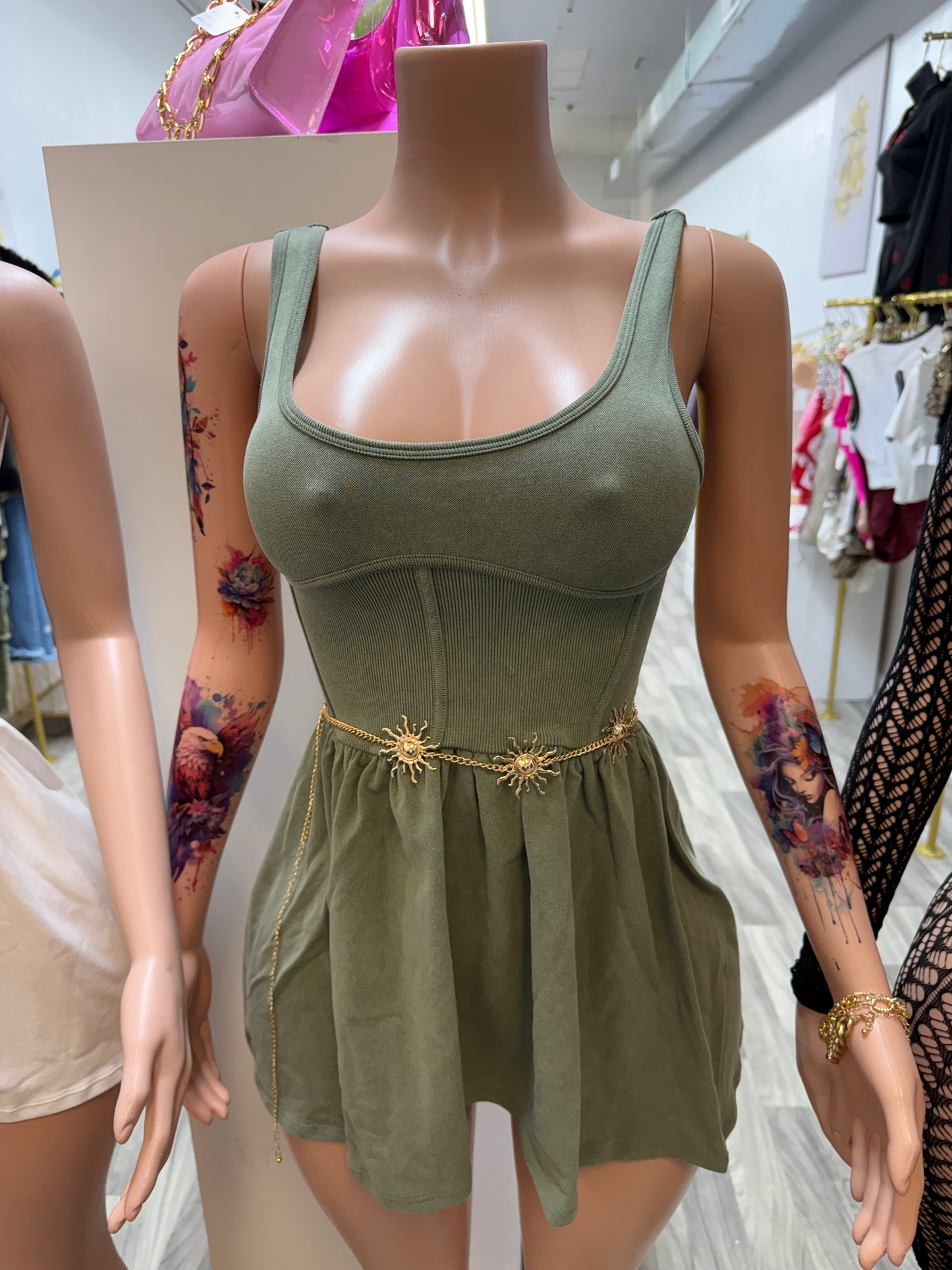 Corset Washed Dress