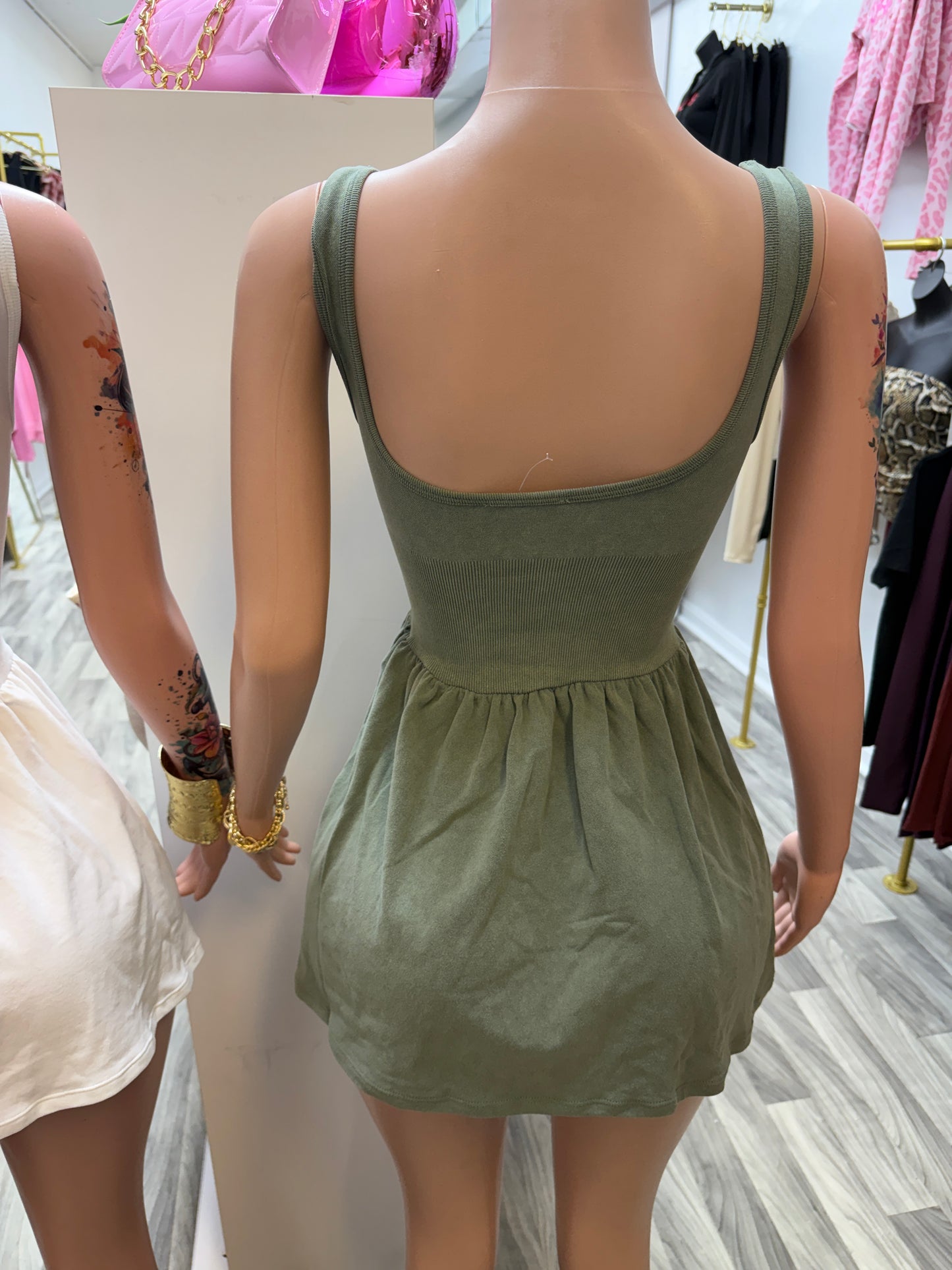 Corset Washed Dress