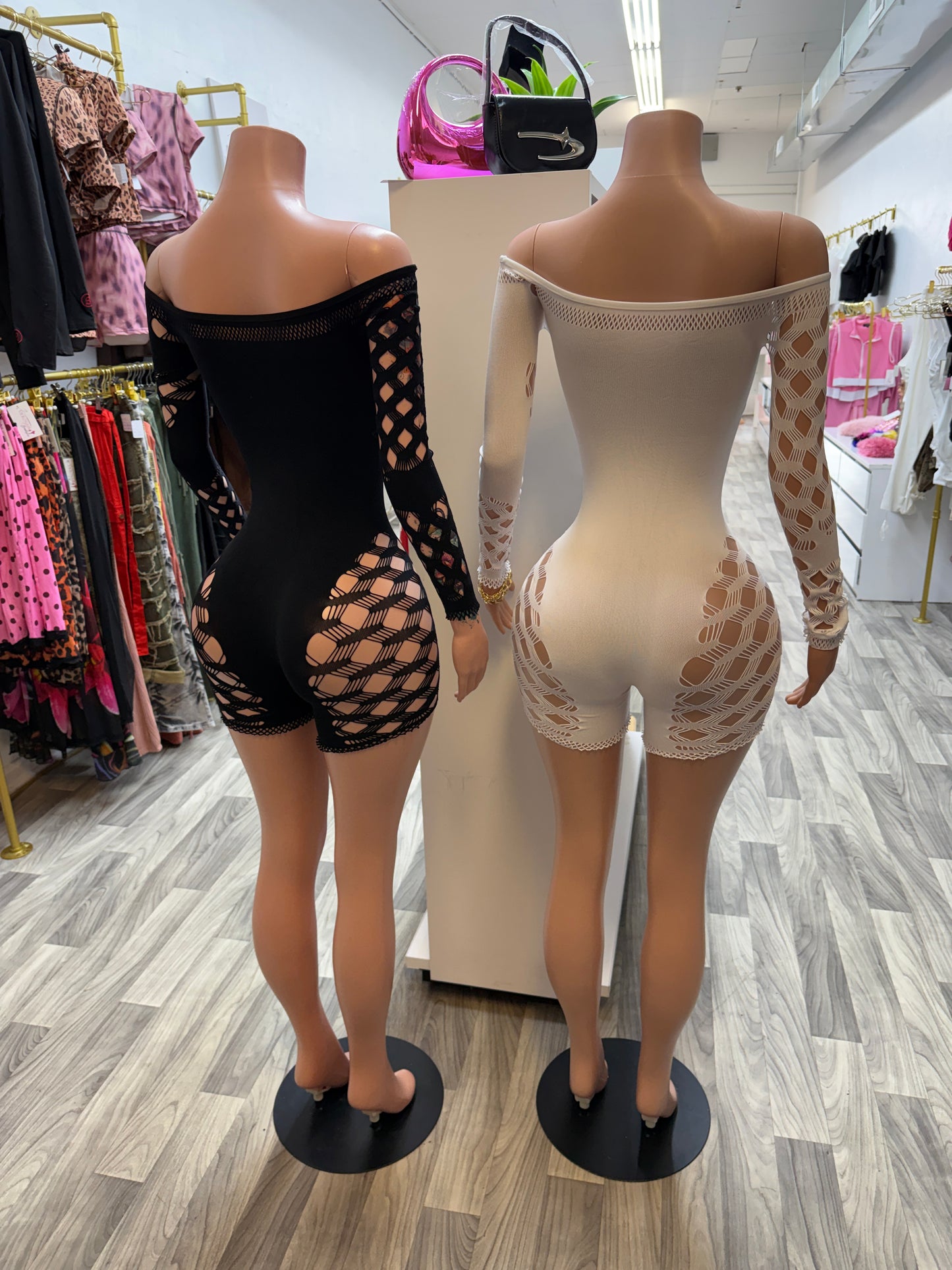 Midnight Temptation Cutout Romper