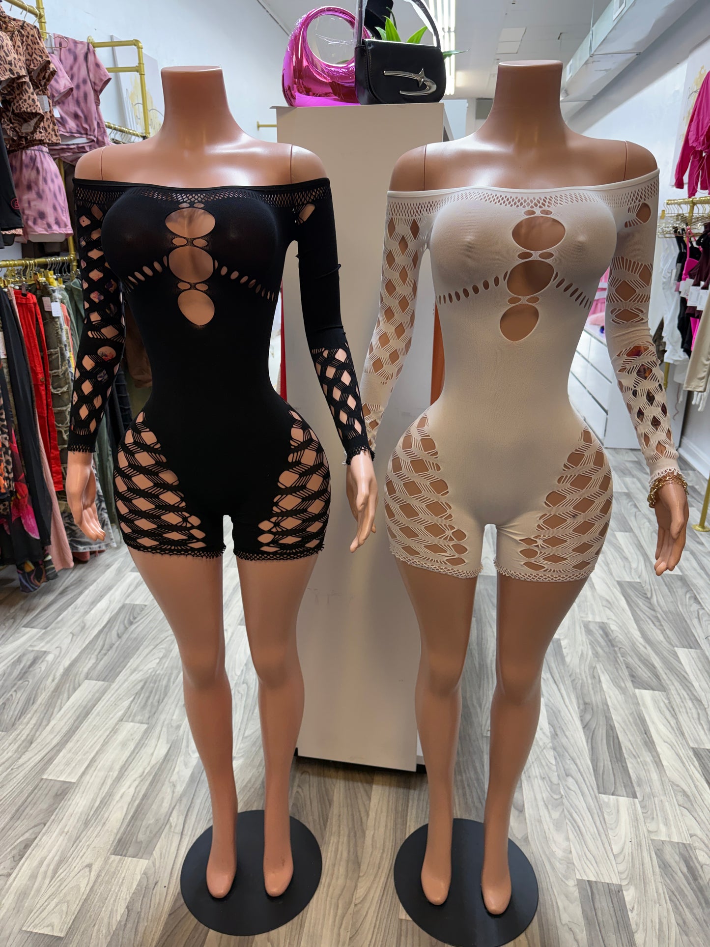 Midnight Temptation Cutout Romper