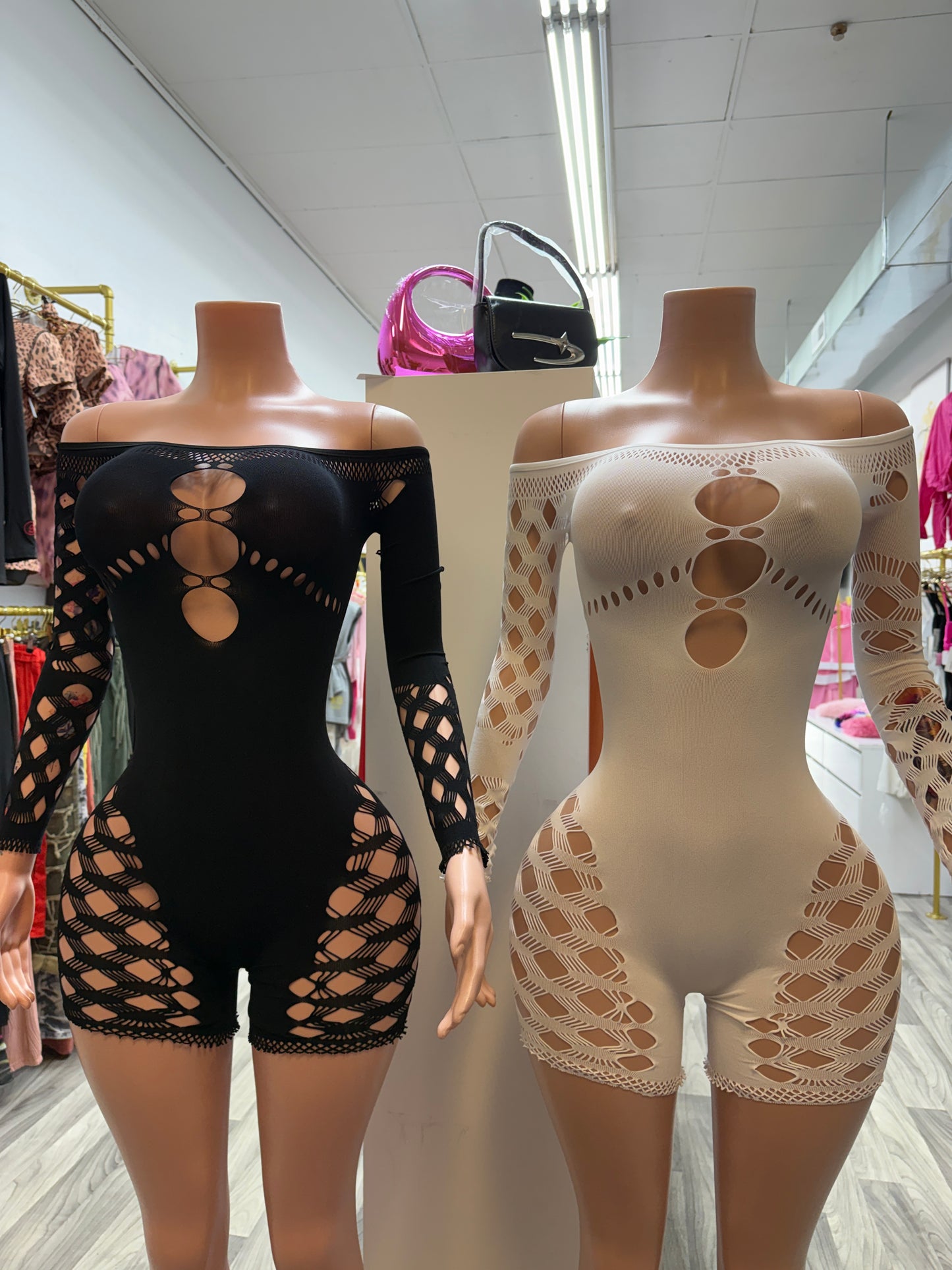 Midnight Temptation Cutout Romper