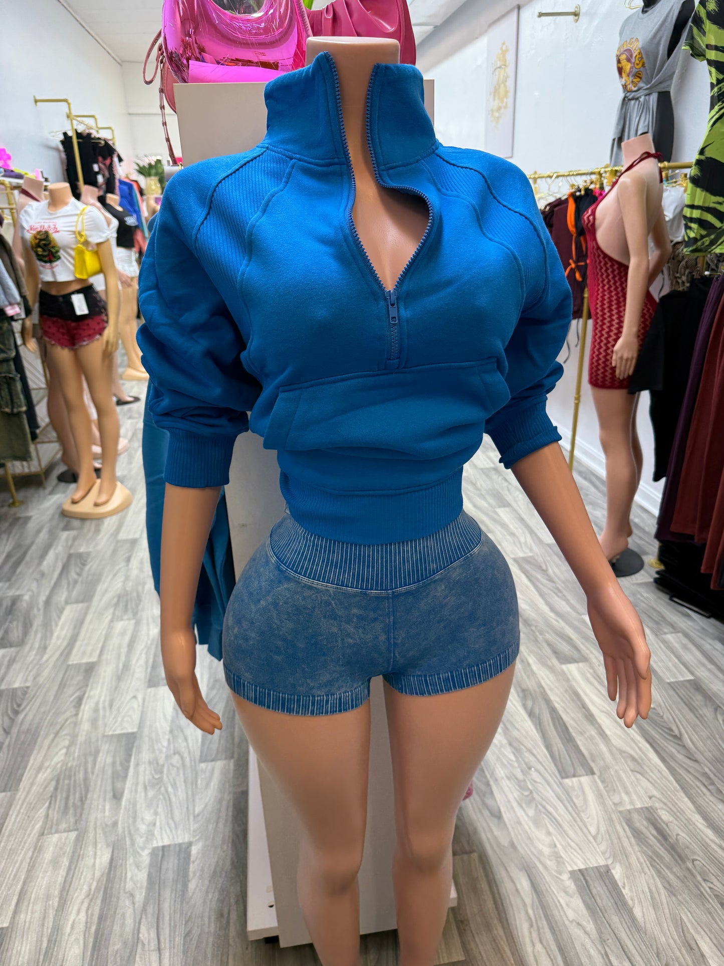 Blue Rush Snatch Lounge Set