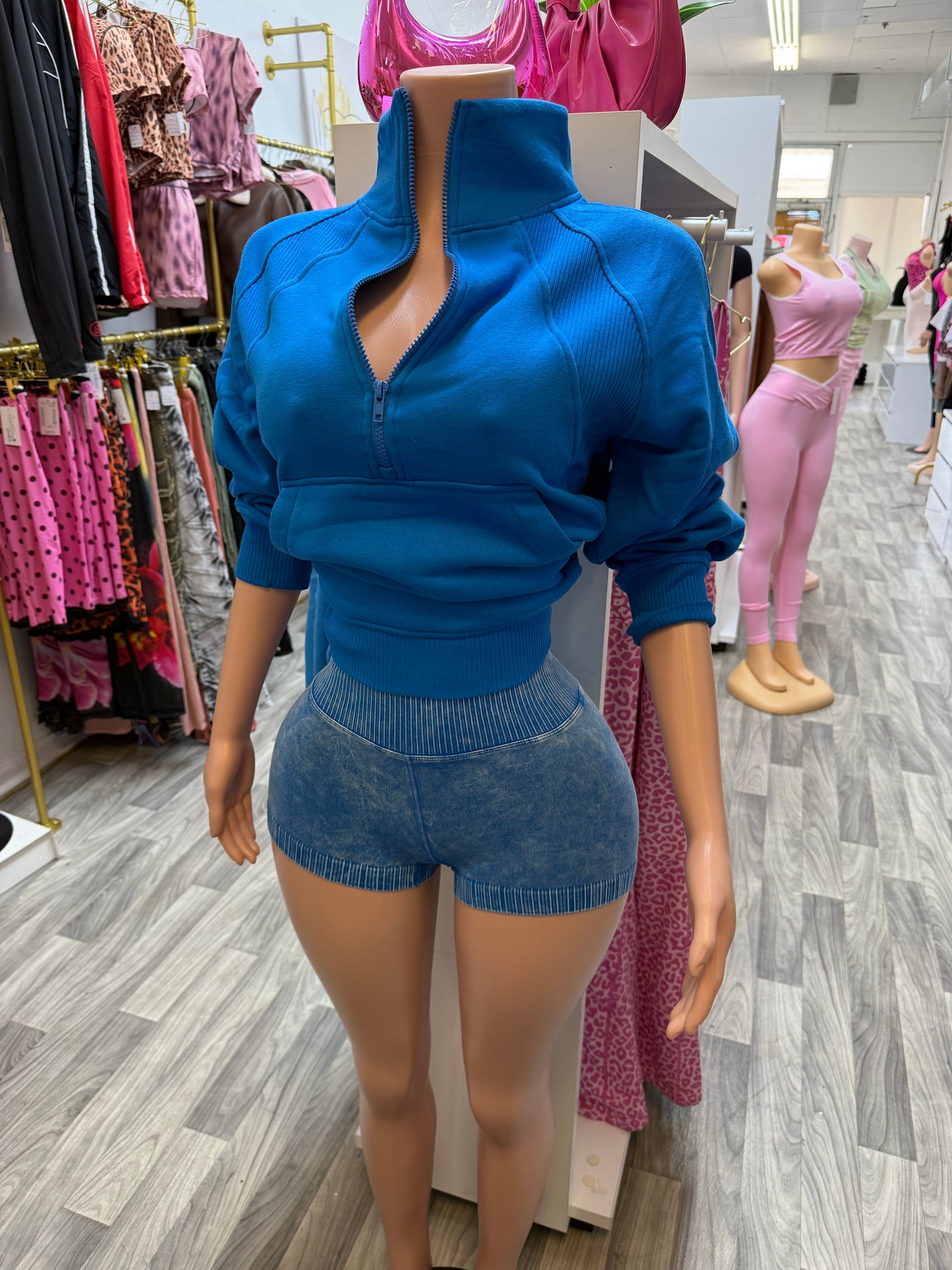 Blue Rush Snatch Lounge Set