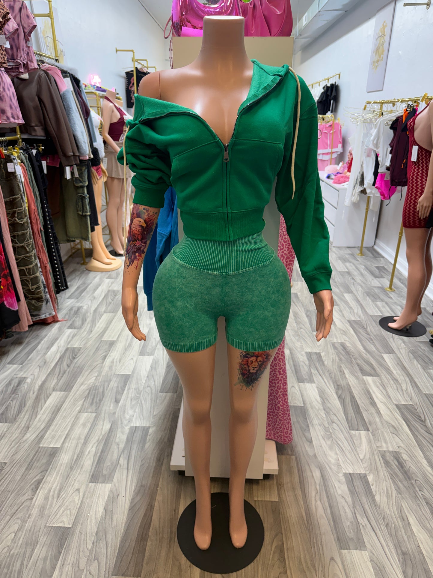 Emerald Chill Snatch Set 💚