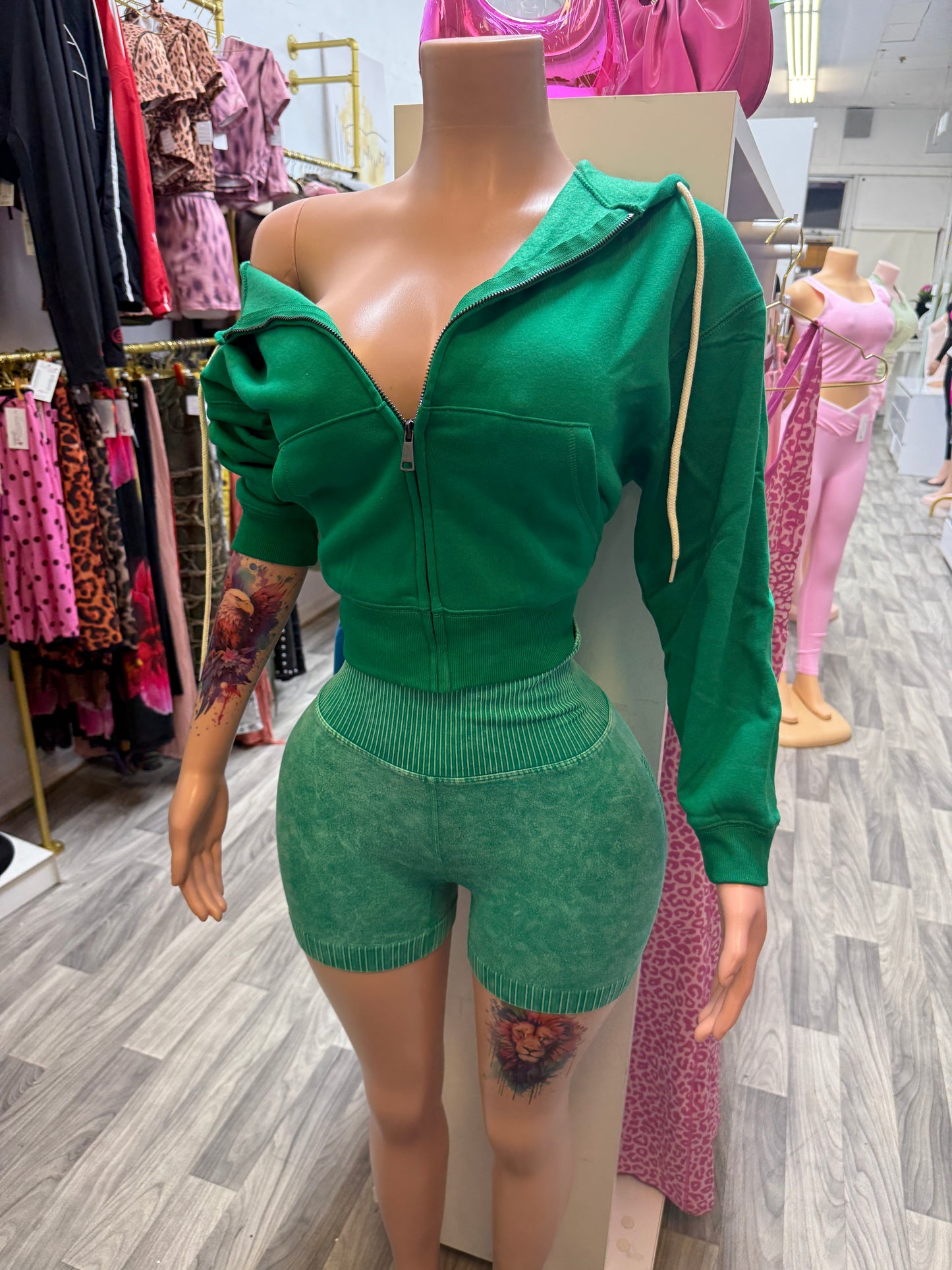 Emerald Chill Snatch Set 💚