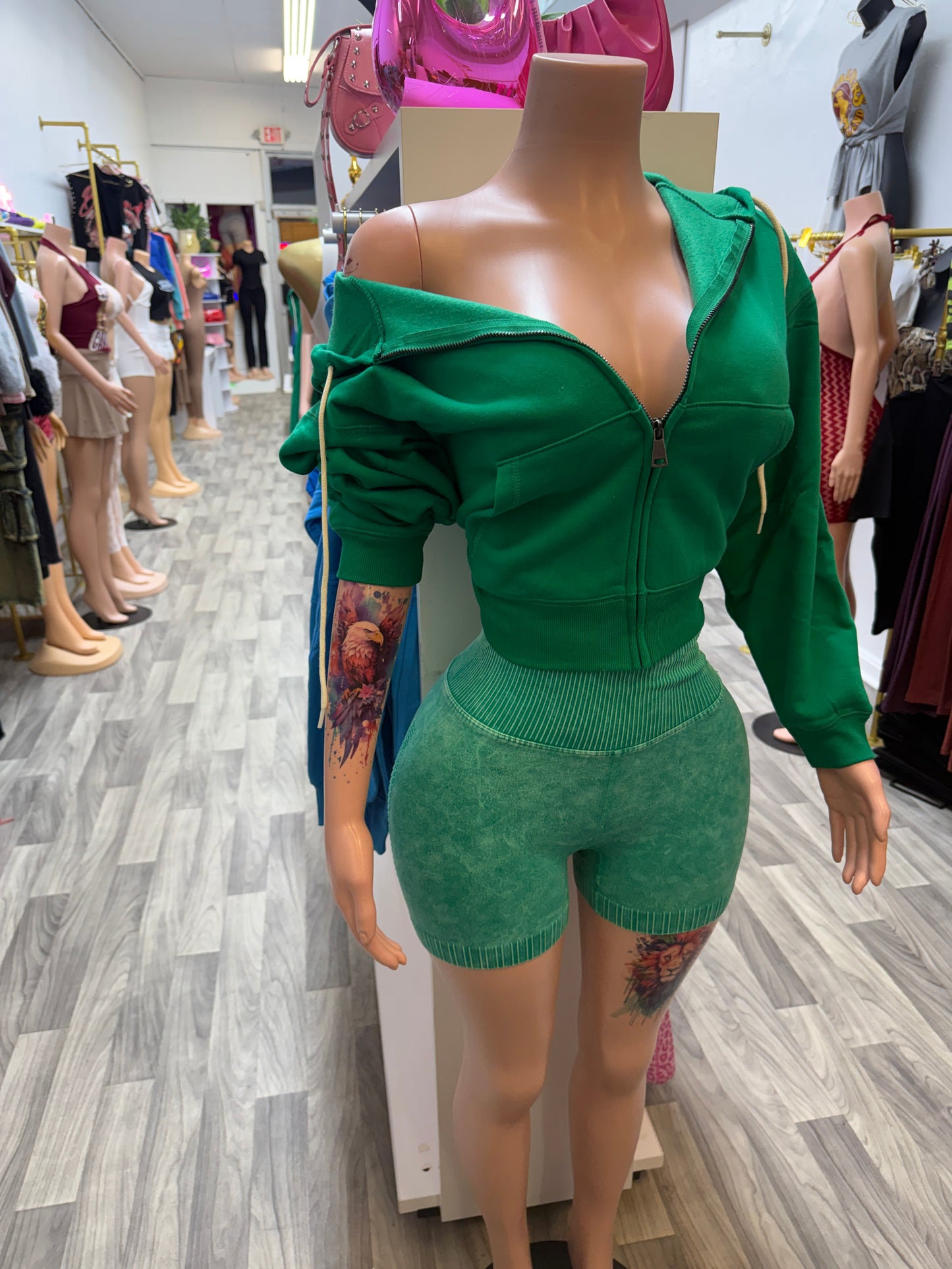 Emerald Chill Snatch Set 💚