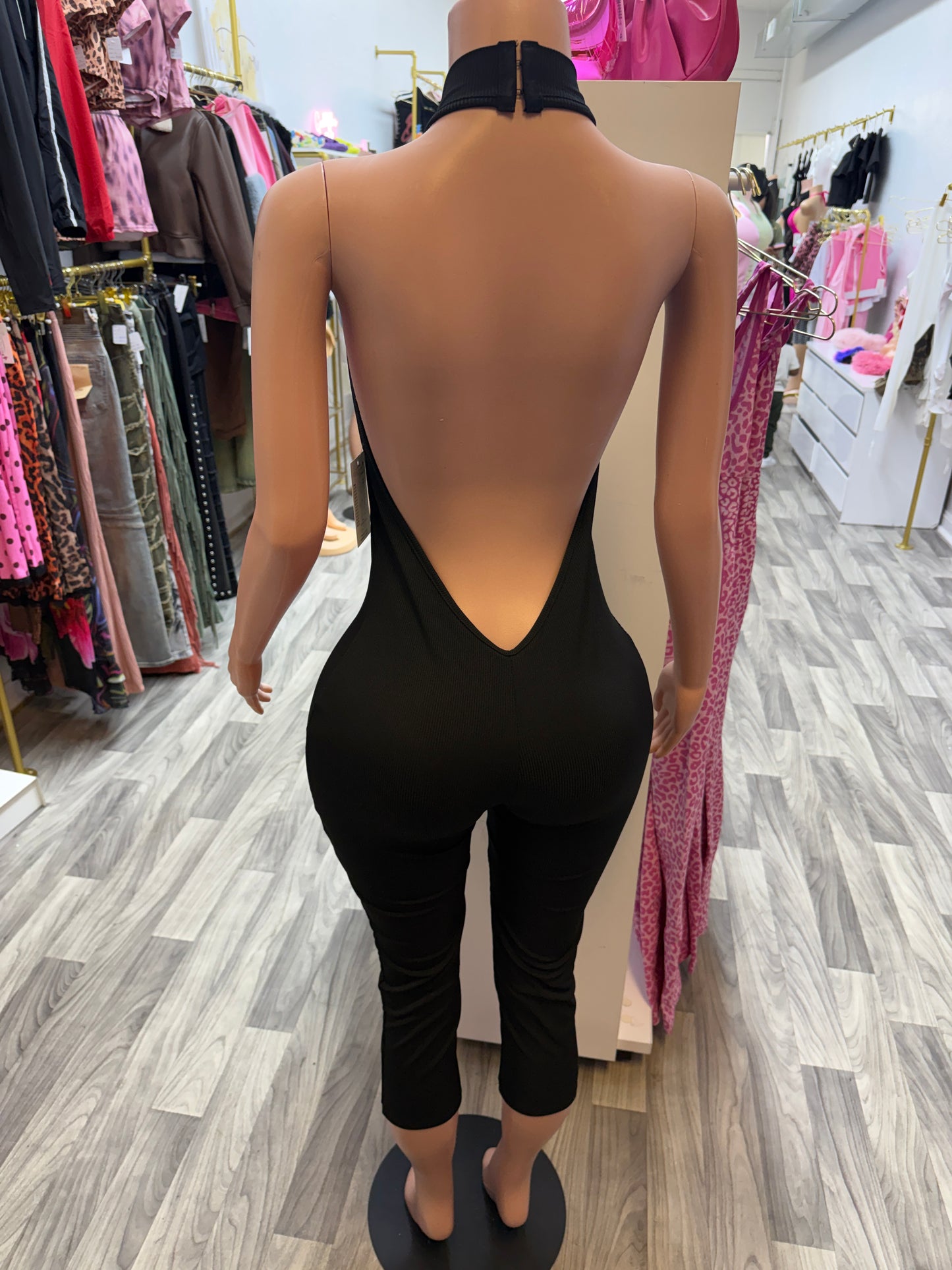 Midnight Muse Backless Jumpsuit 🖤✨