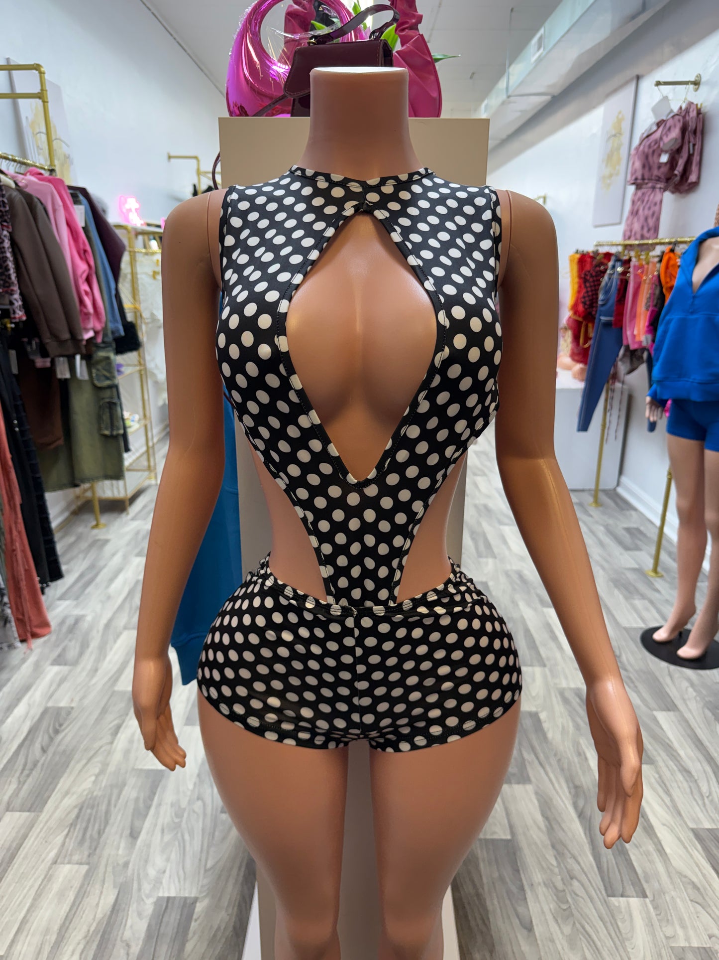 Pin-Up Princess Polka Dot Cutout Set