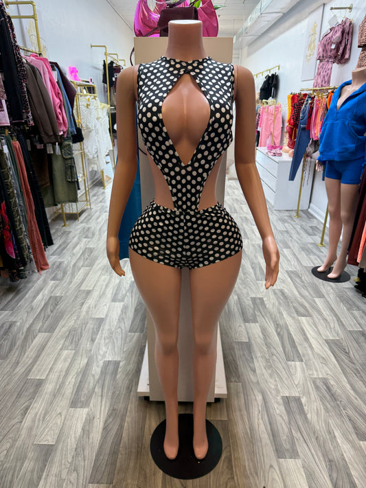 Pin-Up Princess Polka Dot Cutout Set