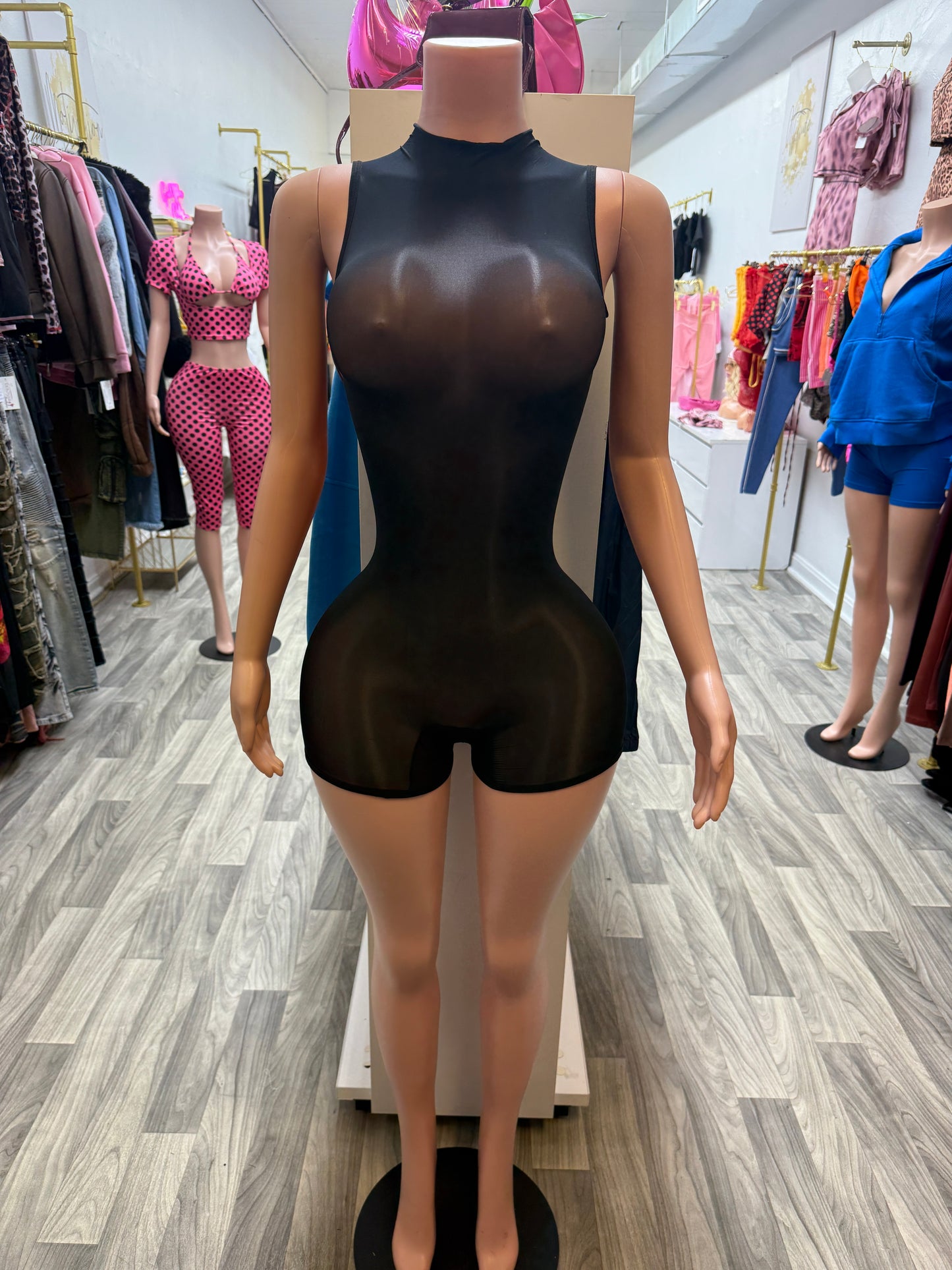 After Dark Sheer Curve Jumpsuit