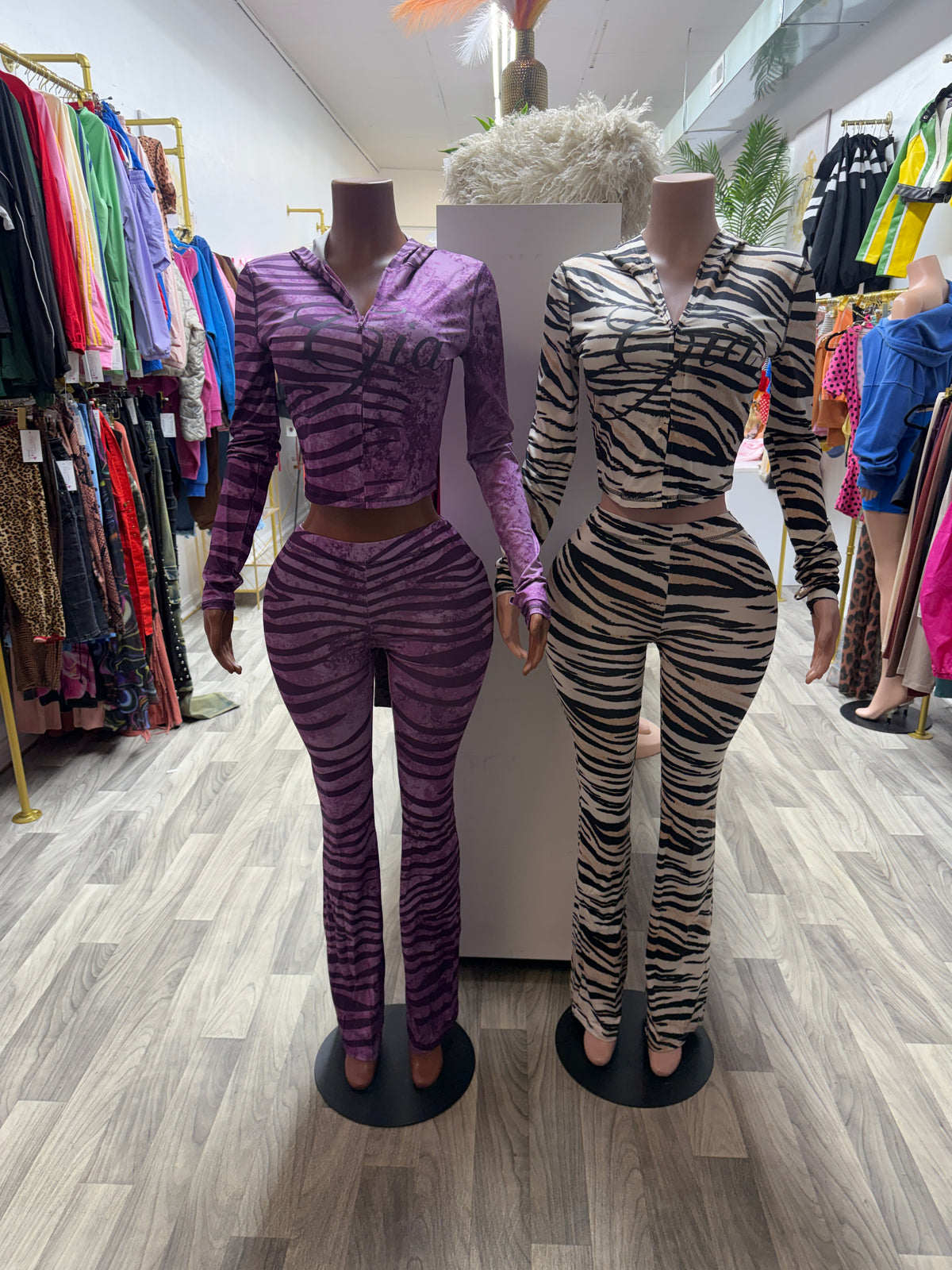 GIA Sets-Pants -Zebra
