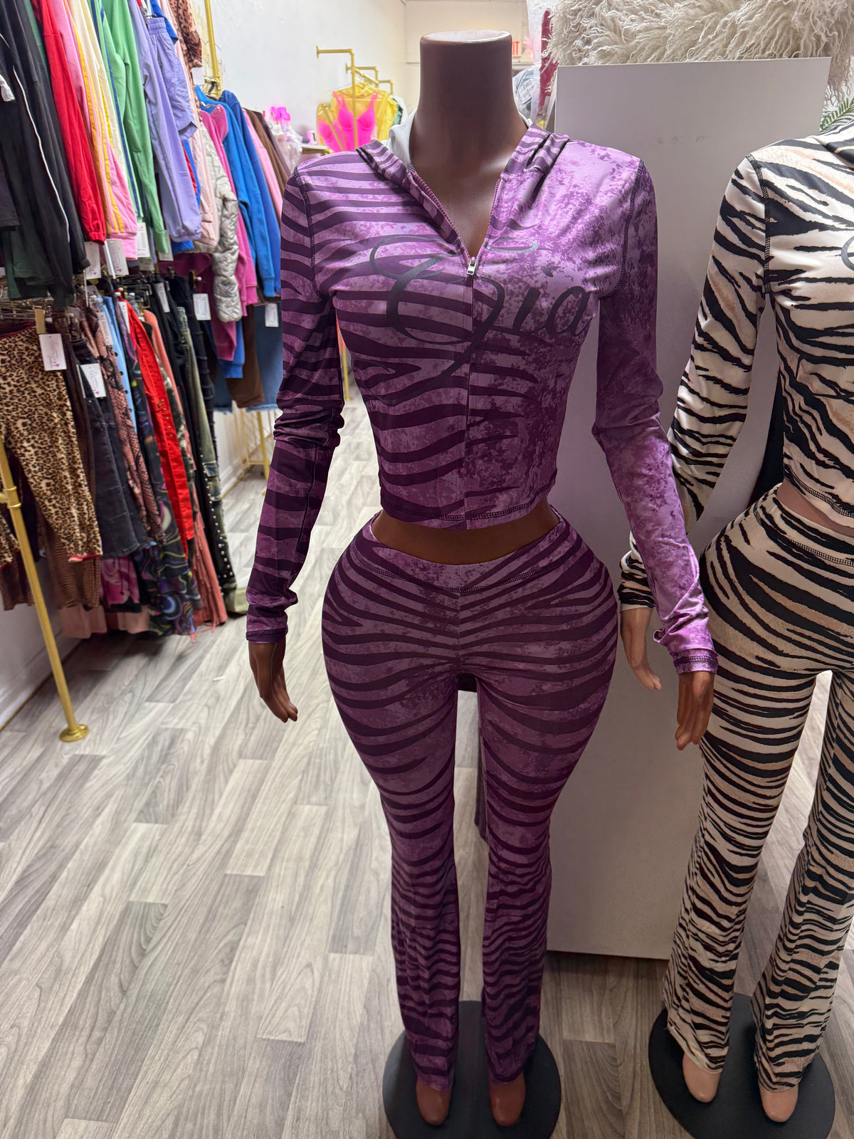 GIA Sets-Pants -Zebra