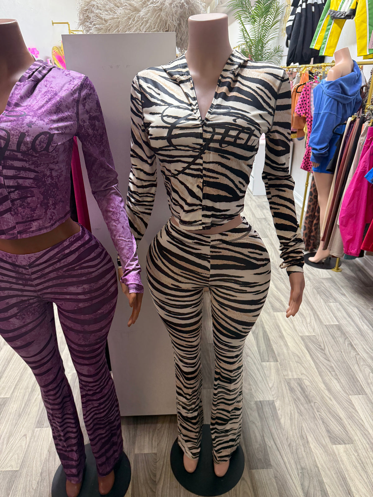 GIA Sets-Pants -Zebra