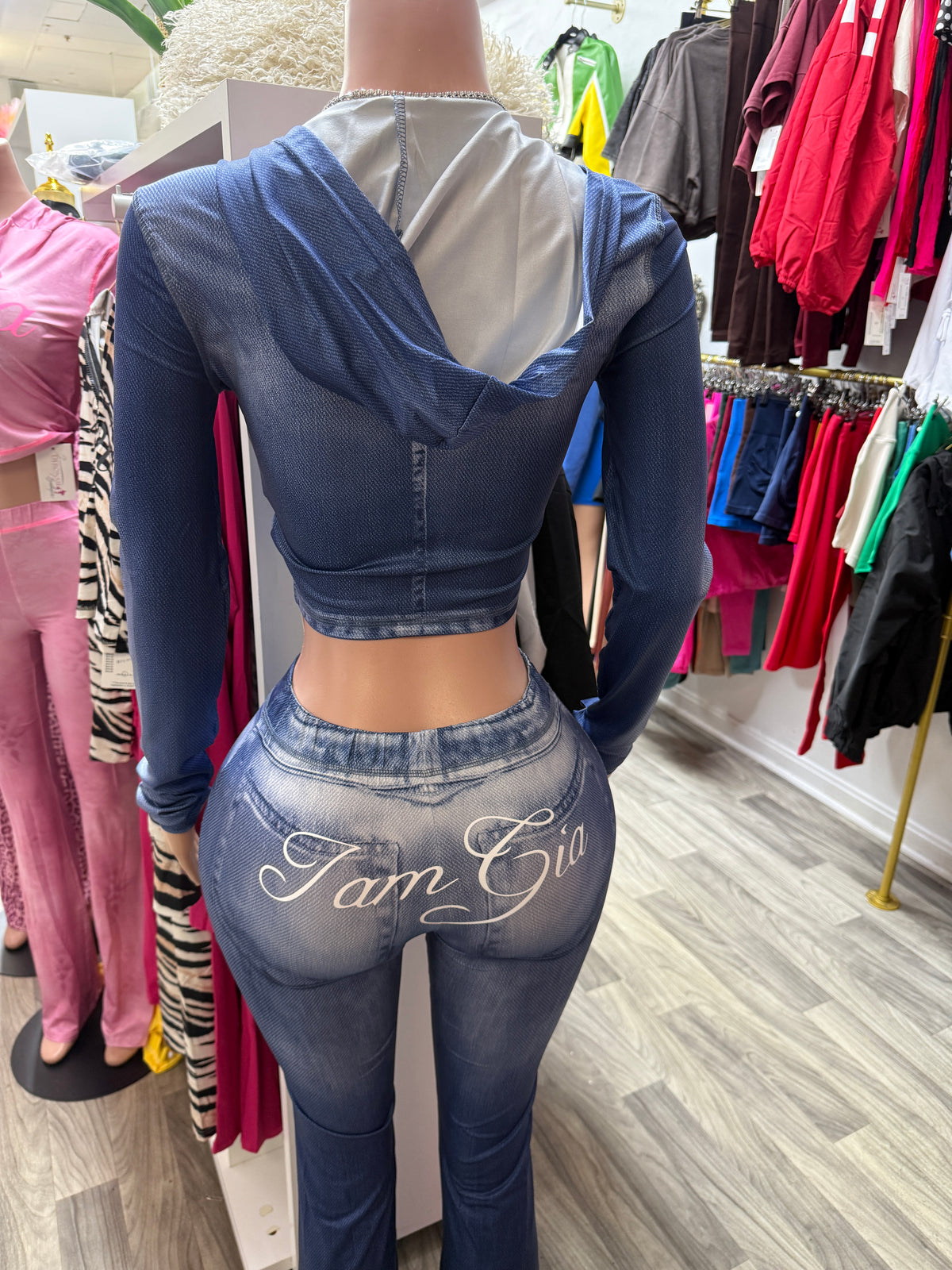 GIA Sets-Pants -Denim Style